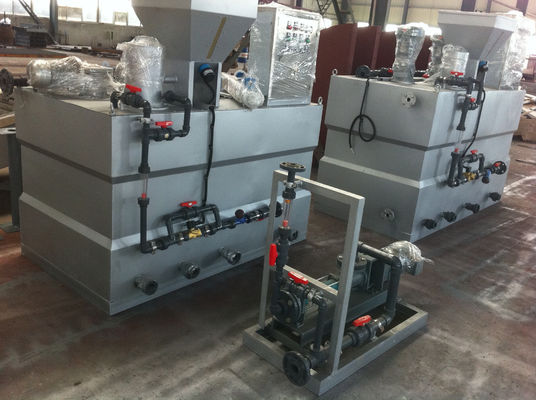 SS304 स्वचालित PAM एकीकृत खुराक प्रणाली 1000l / H अपशिष्ट जल उपचार