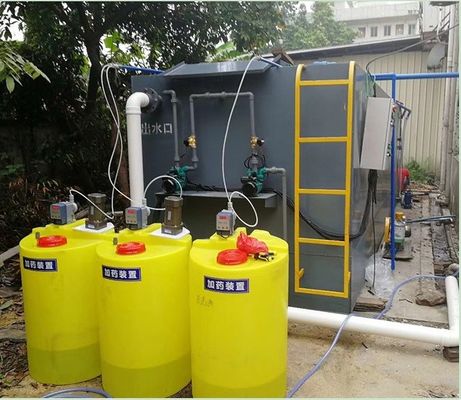 1000 एल / एच पीई पीएसी पाम फ्लोक्यूलेंट स्वचालित खुराक मशीन धीमी रिलीज भंग