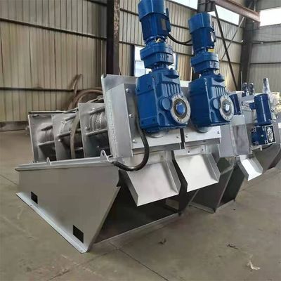 15m3/H सर्पिल कीचड़ dewatering मशीन खाद्य कारखाने कीचड़ dewatering उपकरण