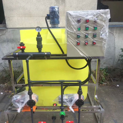 डाइंग प्लांट अपशिष्ट जल उपचार के लिए रासायनिक तरल स्वचालित खुराक प्रणाली