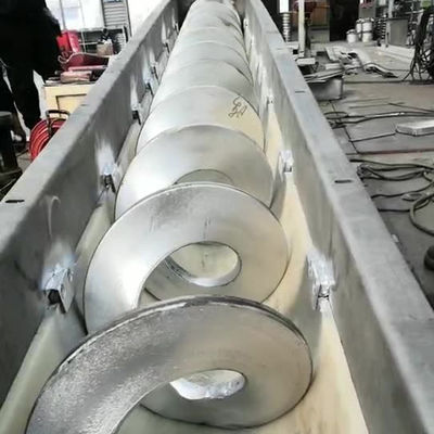कीचड़ सीमेंट सिंडर अयस्क अनाज के लिए यू टाइप स्क्रू कन्वेयर:
