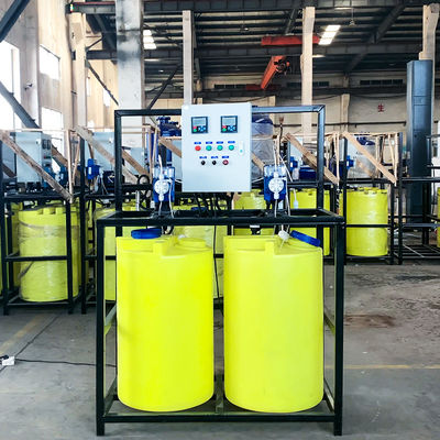 इंटीग्रेटेड वर्टिकल पीई ऑटोमैटिक केमिकल डोजिंग सिस्टम 500L / H