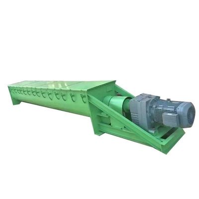 यू टाइप शाफ़्टलेस स्लज पाउडर बरमा पेंच कन्वेयर मशीन SS316L 1-10t / h