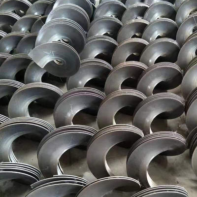 304 स्टेनलेस स्टील यू आकार का दस्ता रहित पेंच कन्वेयर मशीन 1 ~ 20 मीटर लंबाई