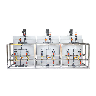 4500L/H फुल ऑटोमैटिक डोजिंग मशीन डिसॉल्विंग मिक्सिंग इंटीग्रेटेड