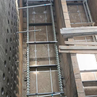 पीएलसी कंट्रोल नॉन मैटेलिक स्लज स्क्रेपर सिस्टम चेन प्लेट स्लैग स्क्रेपर 1-18 मी