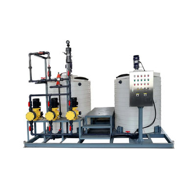 कूलिंग वाटर स्टेबलाइजर को परिचालित करने के लिए एनर्जी सेविंग 2000L / H PE कौयगुलांट डोजिंग सिस्टम