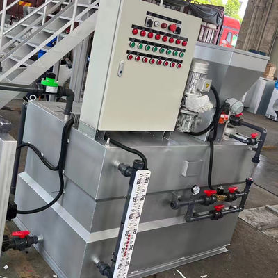 अनुकूलन योग्य पॉलिमर खुराक प्रणाली पॉलिमर तैयारी इकाई 250L-10000L