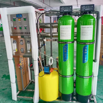 पीने के लिए ISO9001 500lph रिवर्स ऑस्मोसिस जल शोधन प्रणाली उपकरण