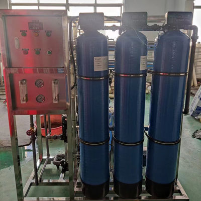 पीने के लिए ISO9001 500lph रिवर्स ऑस्मोसिस जल शोधन प्रणाली उपकरण