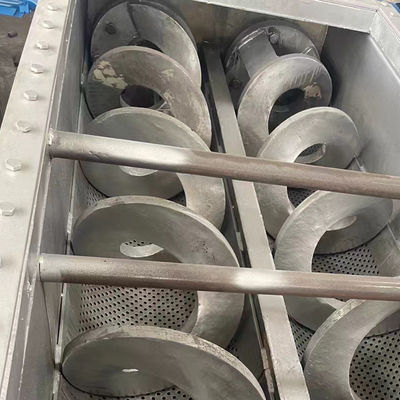 साइलो सीमेंट के लिए 1 ~ 25 मीटर झुका हुआ स्टेनलेस स्टील स्क्रू बरमा कन्वेयर