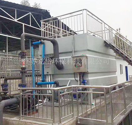सफेद अपशिष्ट जल उपचार टैंक, फाइबर घूर्णन ड्रम फ़िल्टर