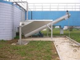 सीवेज स्क्रू प्रेस मशीन, 1.2m3 / h स्मॉल डिवाटरिंग स्क्रू प्रेस