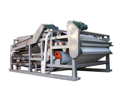 3.0KW ग्रेविटी बेल्ट थिनर अपशिष्ट जल उपचार, मिश्र धातु इस्पात कीचड़ बेल्ट फ़िल्टर प्रेस