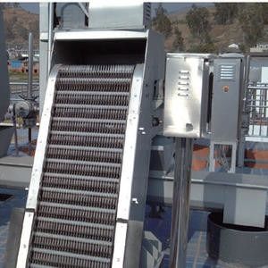 SS304 अपशिष्ट जल यांत्रिक मोटे बार स्क्रीन 3.0KW