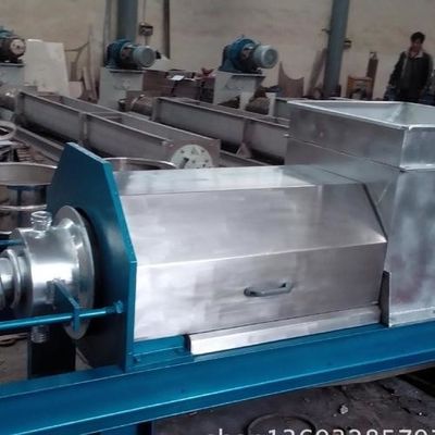 1.2 एम 3 / एच स्क्रू प्रेस फ़िल्टर, 200 मिमी स्लज स्क्रू प्रेस