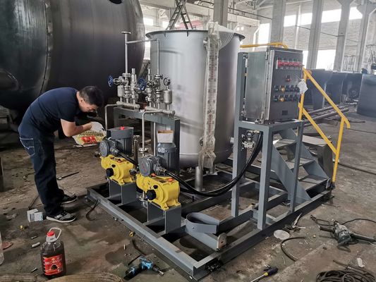 नगर निगम 4000L / h स्वचालित खुराक मशीन कार्बन स्टील