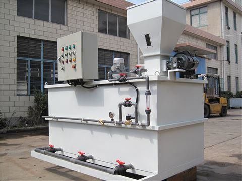 2000L / h पॉलिमर डोजिंग यूनिट, 0.18Kw ड्राई पाउडर मिक्सिंग मशीन