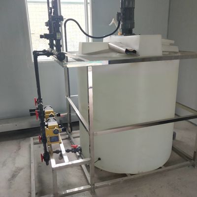 2000L / h पॉलिमर डोजिंग यूनिट, 0.18Kw ड्राई पाउडर मिक्सिंग मशीन