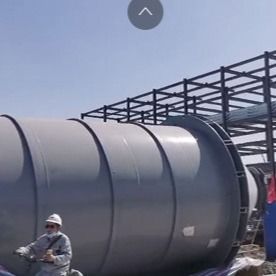 5.6m लाइम स्टोरेज टैंक, स्टेनलेस स्टील लाइम डोजिंग सिस्टम
