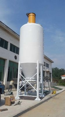 6.8m चूना भंडारण साइलो औद्योगिक अपशिष्ट जल उपचार