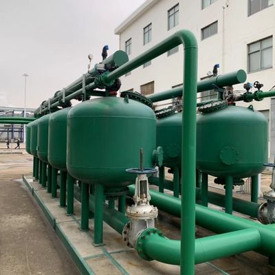 स्टेनलेस स्टील मीडिया फ़िल्टर सिस्टम रिवर्स ऑस्मोसिस झिल्ली रेत जल विभाजक