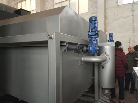 स्टेनलेस स्टील स्लरी डिवाटरिंग उपकरण, 10 एम 3 / एच बेल्ट प्रेस अपशिष्ट जल उपचार