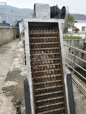 अपशिष्ट जल यांत्रिक बार स्क्रीन, SS304 मोटे बार स्क्रीन
