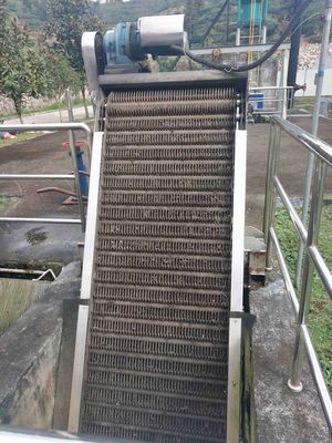 अपशिष्ट जल यांत्रिक बार स्क्रीन, SS304 मोटे बार स्क्रीन