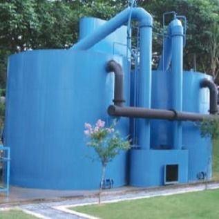 सीवेज उपचार के लिए ब्लू स्वचालित वाल्वलेस ग्रेविटी फ़िल्टर
